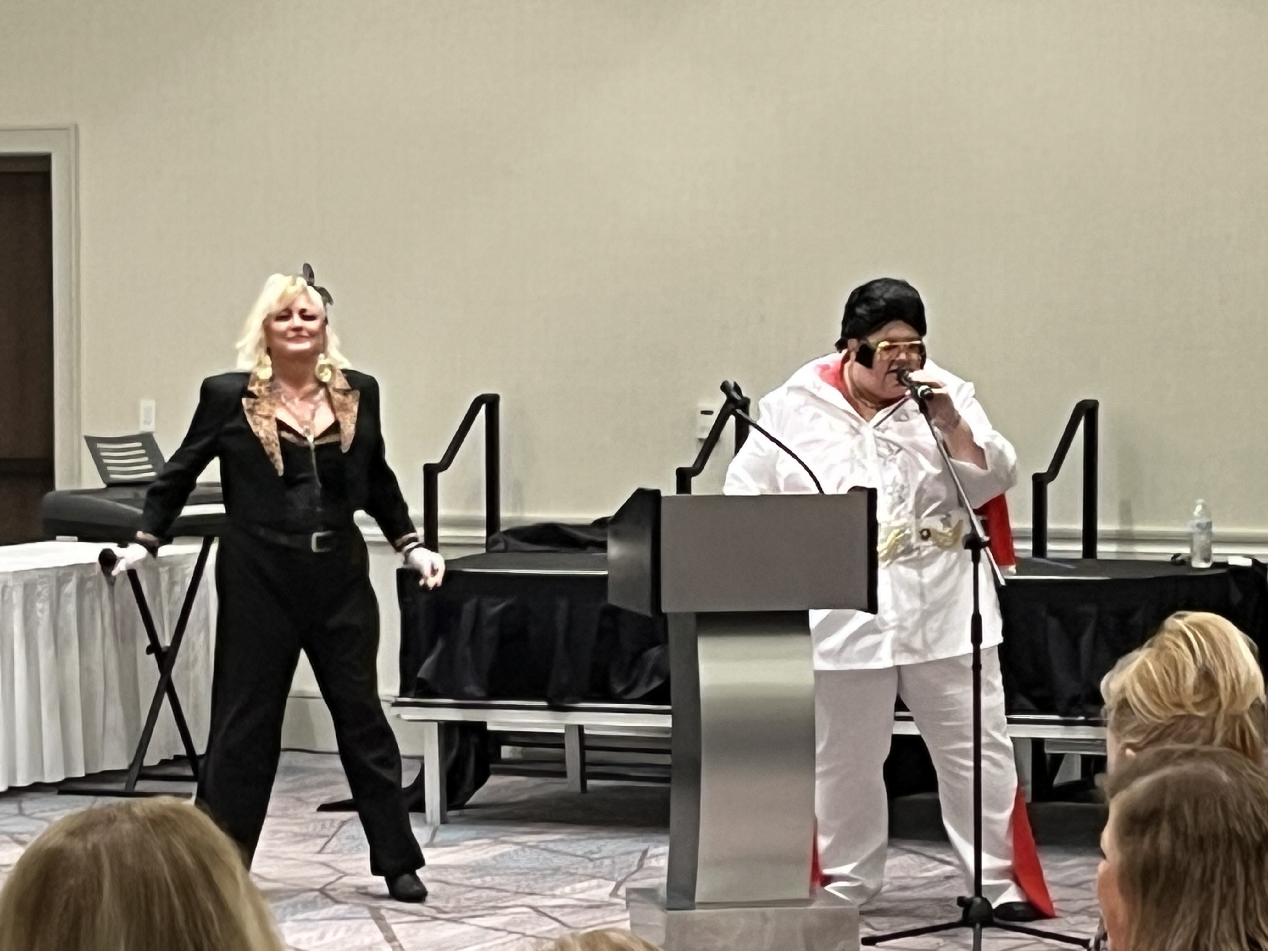 A surprise visit from Elvis and Madonna!